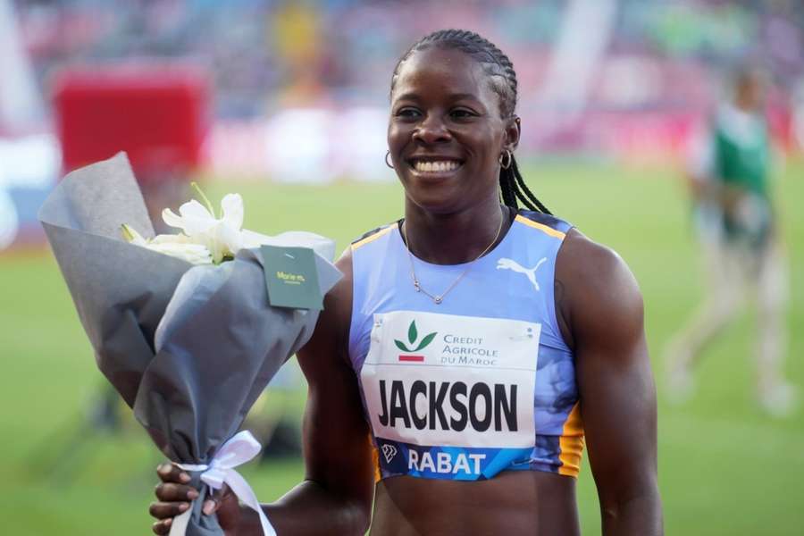 Shericka Jackson, atleta de Jamaica