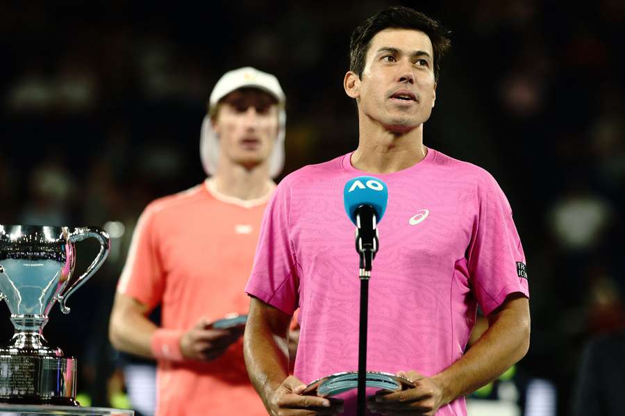 Jason Kubler (r.) stehen Stolz und Enttäuschung gleichermaßen ins Gesicht geschrieben