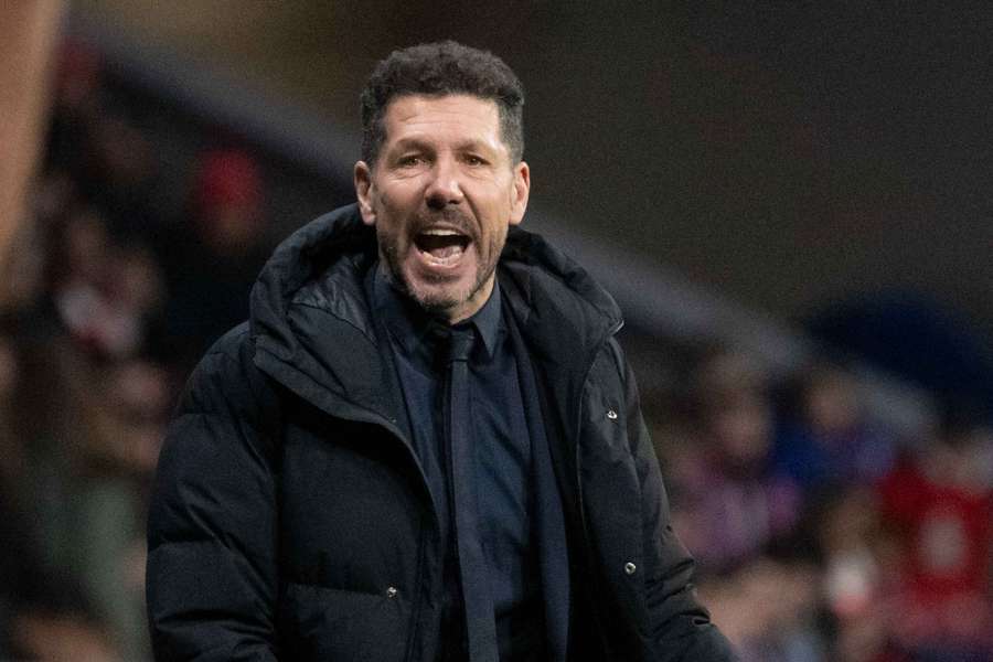 Simeone pochválil výkon Atlétika Madrid. 