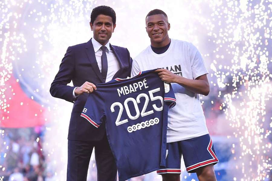 Mbappé passou 7 temporadas no PSG