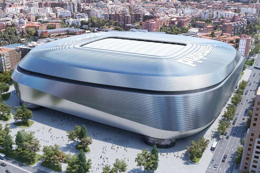 No está terminado y el Santiago Bernabéu ya es el mejor estadio del mundo