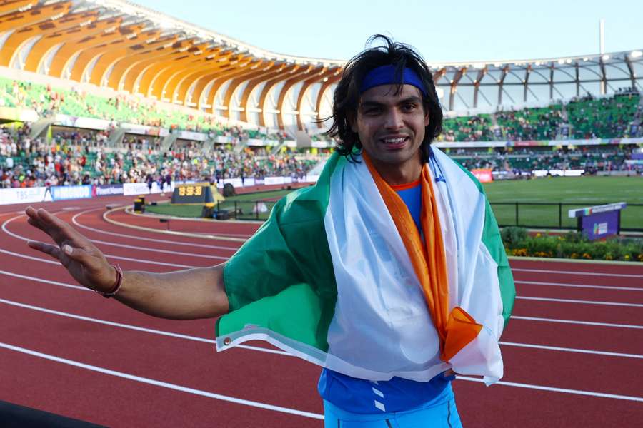 Chopra claimed gold in the Diamond League