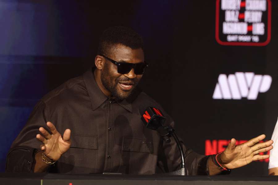 Francis Ngannou en avril.