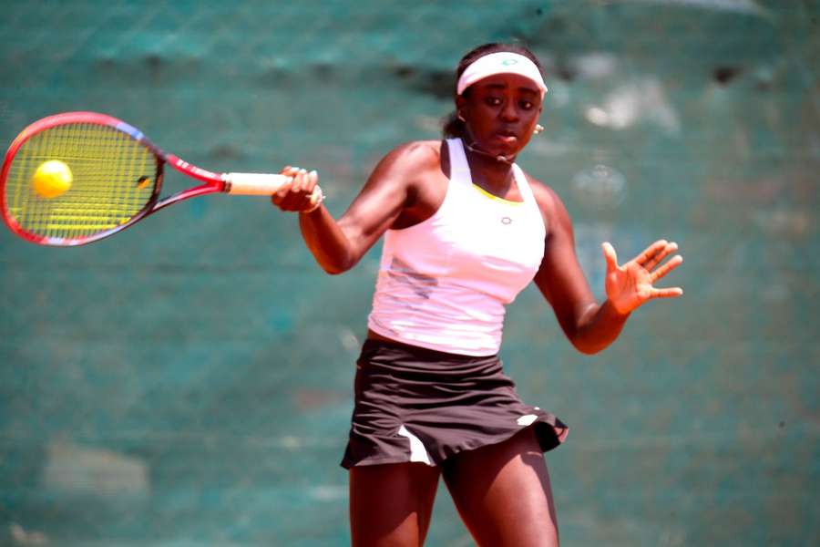 Kenya's Angella Okutoyi, one of many players struggling to make ends meet on the ITF Tour