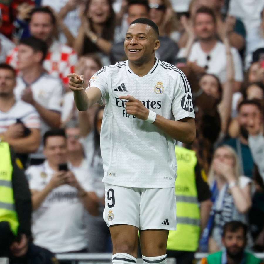 Mbappé fez dois gols em Real Madrid 2x0 Real Sociedad