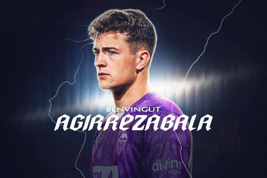 Julen Agirrezabala, nuevo portero del Valencia