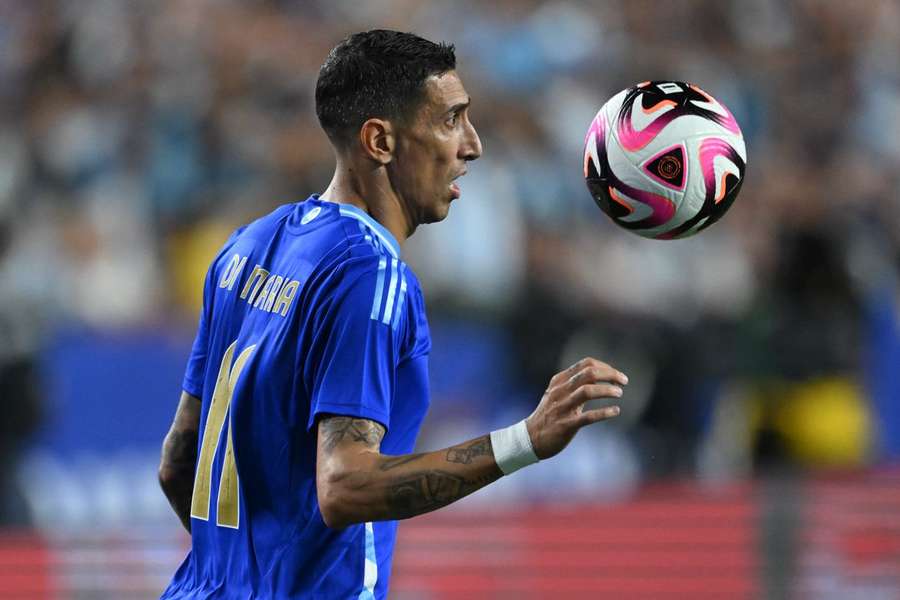 Di María ao serviço da Argentina na Copa América