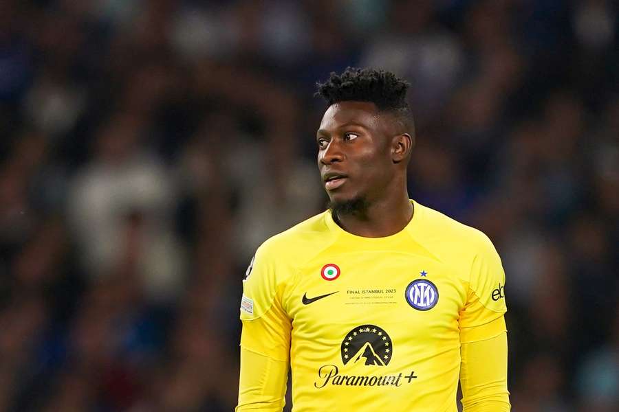 Onana looks to be on his way out of Inter