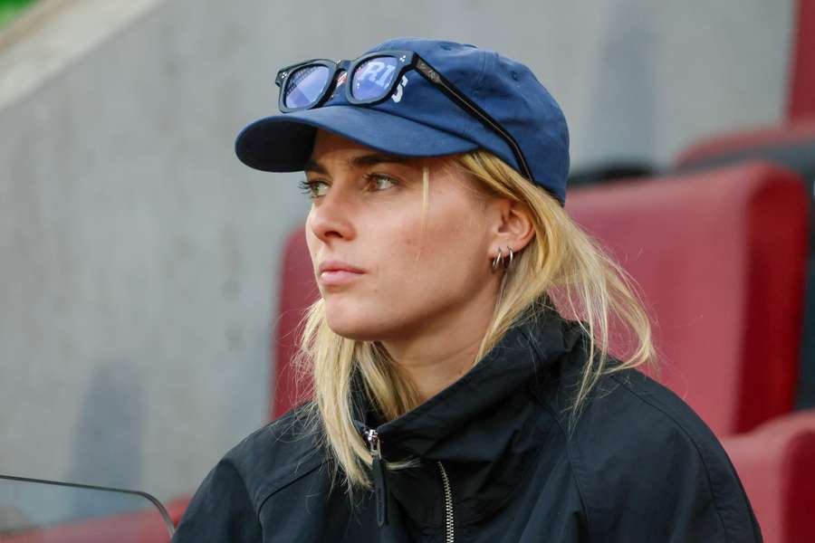 Laura Freigang konnte beim Quali-Spiel der DFB-Frauen nur von der Tribüne zuschauen. Laura Freigang konnte beim Quali-Spiel der DFB-Frauen nur von der Tribüne zuschauen.