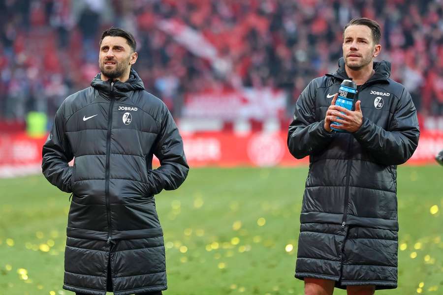 Das Führungs-Duo der Breisgauer: Vincenzo Grifo und Christian Günter.