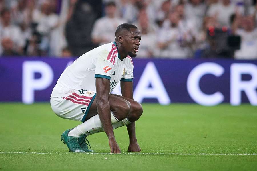 Real Madrid defender Ibrahima Konate. Real Madrid defender Ibrahima Konate.