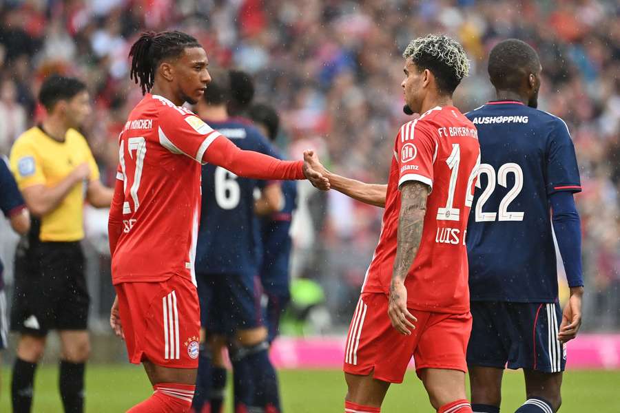 Bayern Munich wingers Luis Diaz and Michael Olise are highly sought after in the summer transfer market