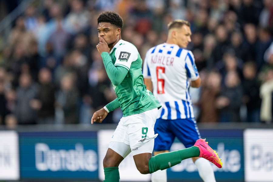 Nigel Thomas fik en flot start i Viborg-trøjen Nigel Thomas fik en flot start i Viborg-trøjen