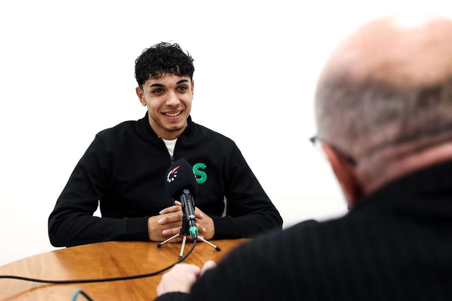 João Simões talks to Flashscore at the Alcochete Academy