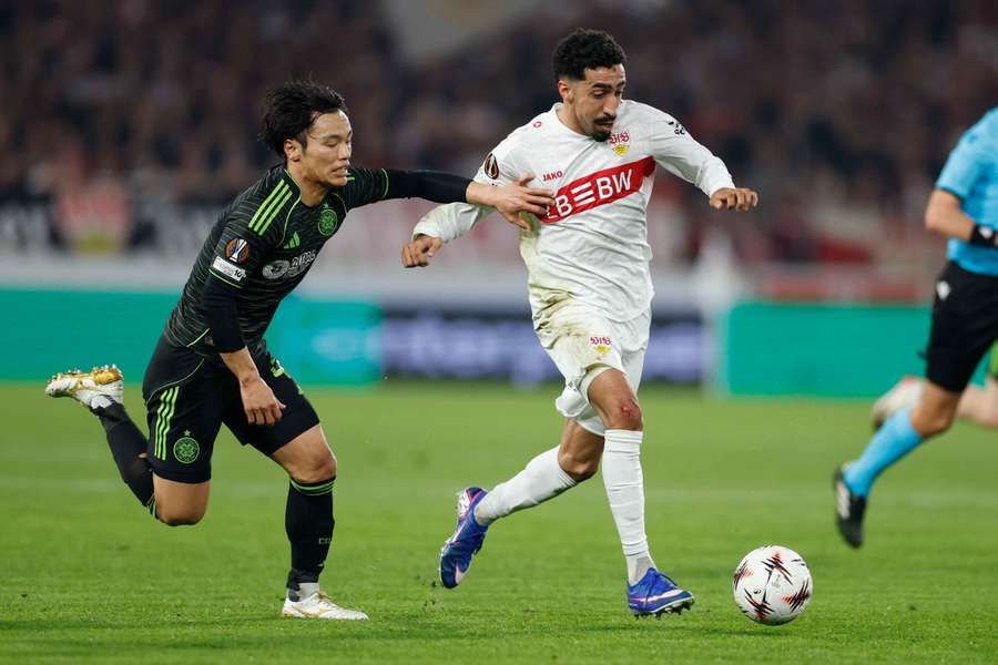 Tiago Tomás foi titular na derrotado do apurado Estugarda