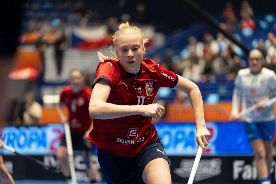 Karolína Klubalová na nedávném MS.