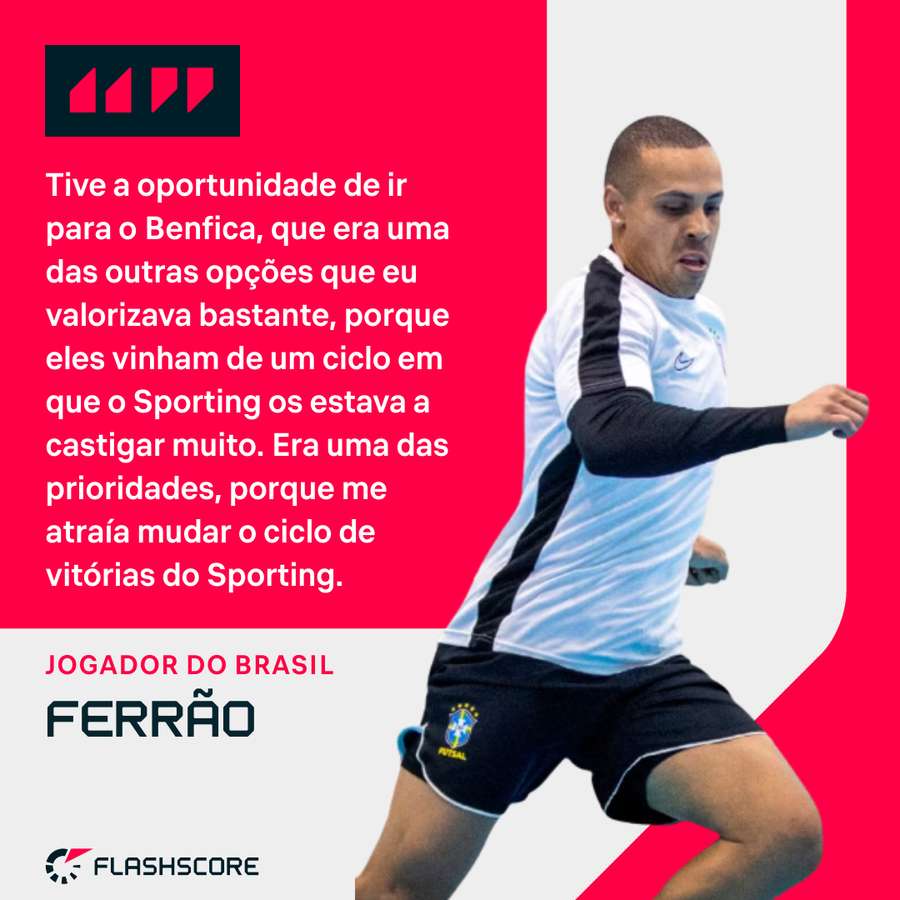 Ferrão esteve perto de jogar em Portugal