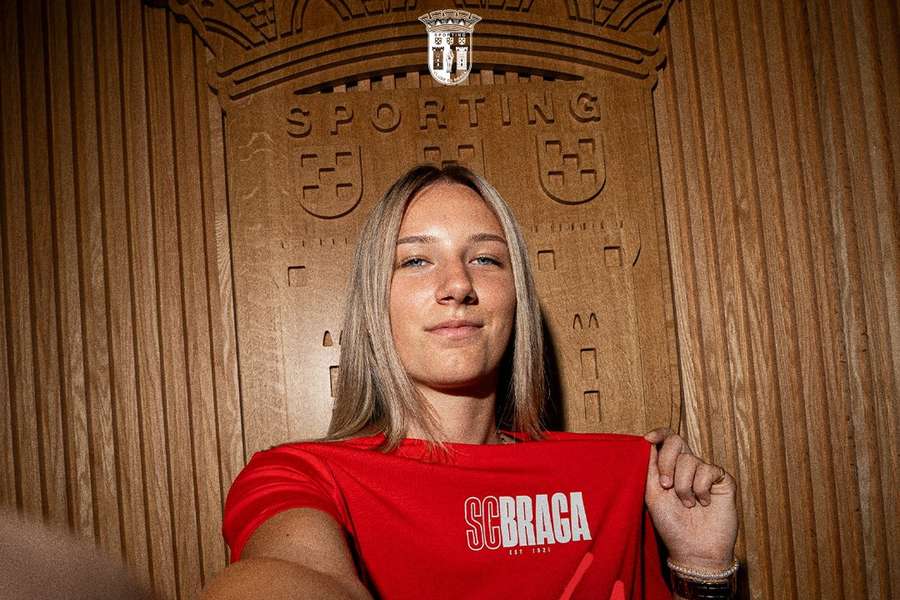 Ana Ristovski assinou por duas épocas pelo SC Braga Ana Ristovski assinou por duas épocas pelo SC Braga