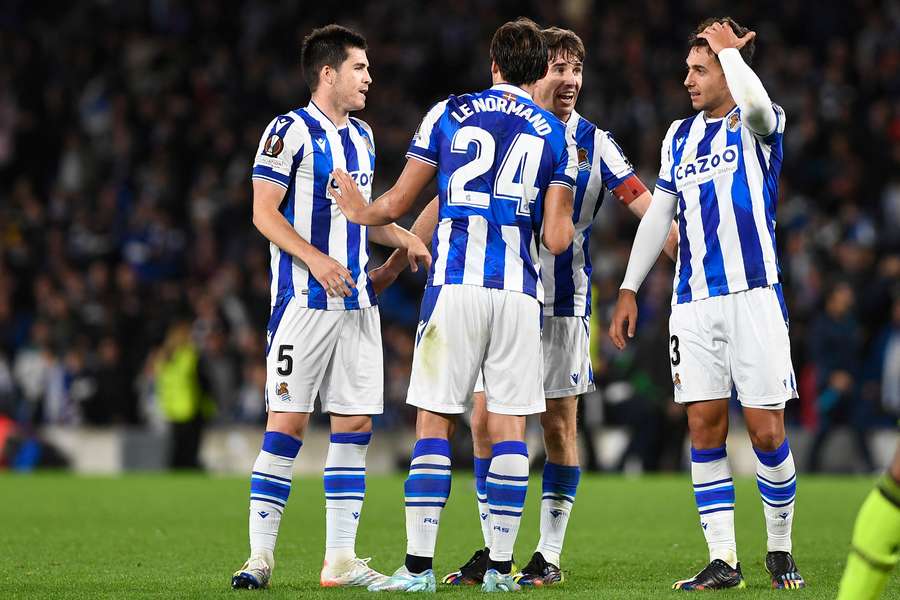 Real Sociedad are looking to defeat Manchester United in the Europa League once more.