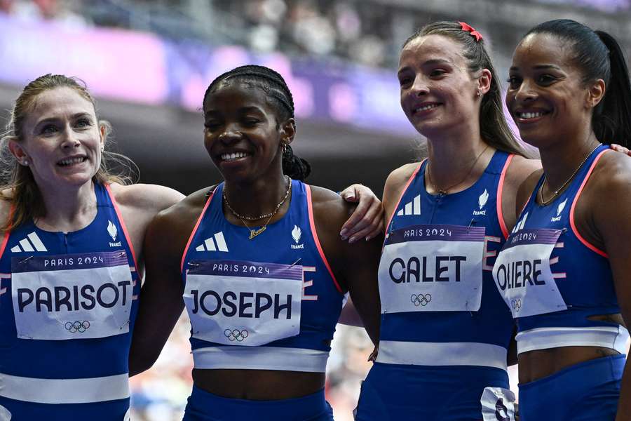 Le relais 4x100m féminin a signé le 3e meilleur temps