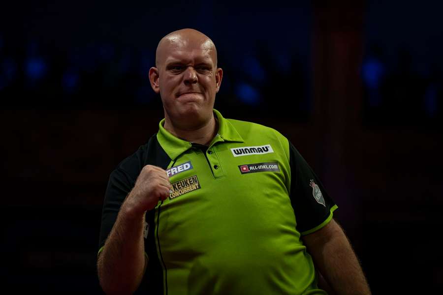 Van Gerwen verloor afgelopen weekend nog van Littler in Amsterdam