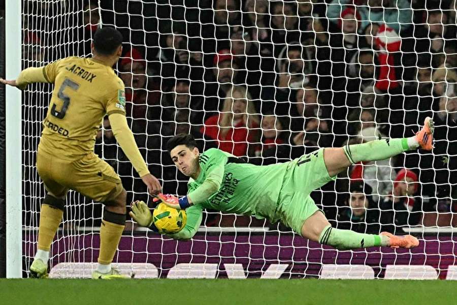 Brankář Kepa rozhodl o výhře Arsenalu.