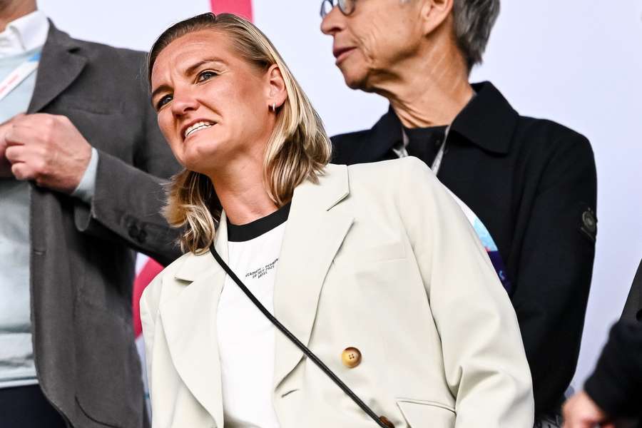 Die ehemalige DFB-Kapitänin Alexandra Popp ist bei der Frauen-EM 2025 nur Zuschauerin