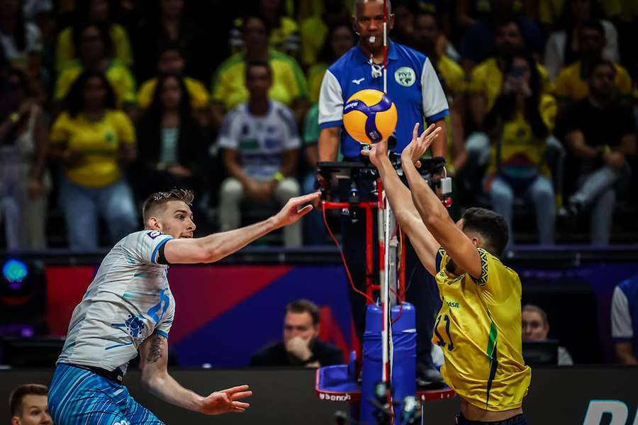 Brasil mostrou importante poder de reação no segundo set