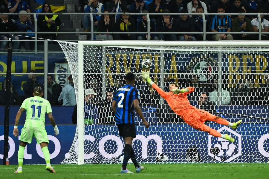 Yann Sommer salvou a Inter de Milão em diversos momentos Yann Sommer salvou a Inter de Milão em diversos momentos