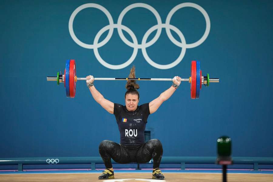 Loredana Toma în concursul olimpic