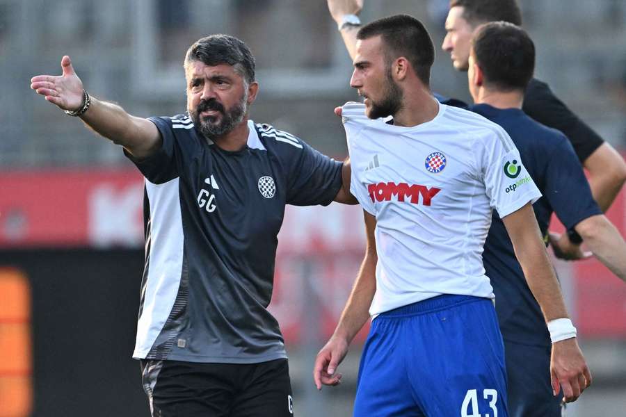 El siempre fogoso Gennaro Gattuso