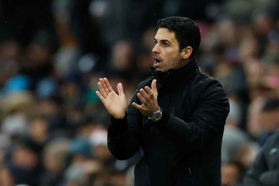 Arteta, entrenador del Arsenal