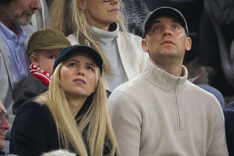 Annika Bissel și celebrul ei partener Manuel Neuer