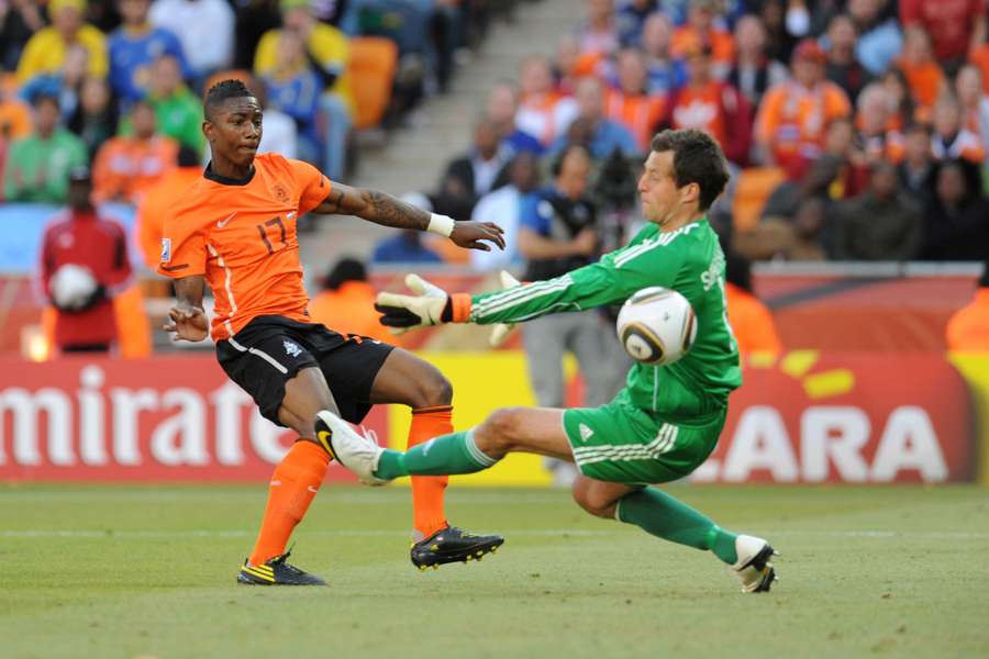 Elia Eljero op het WK van 2010