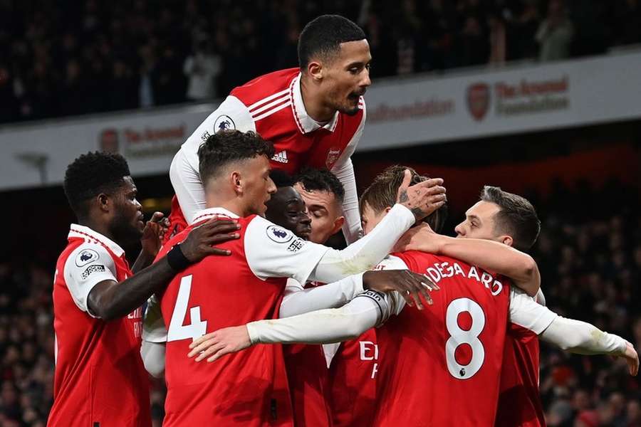 Arsenal lutou pela Premier League