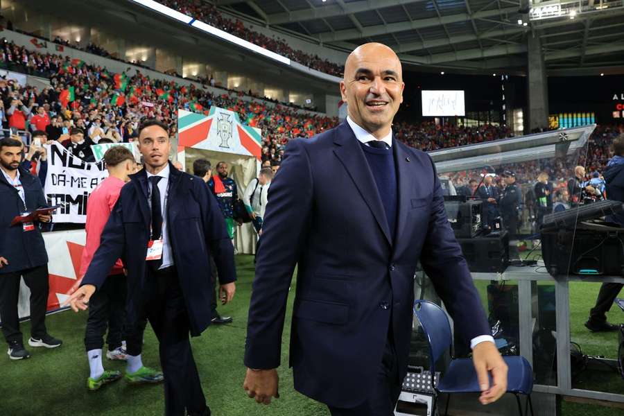 Roberto Martínez ao serviço da seleção portuguesa