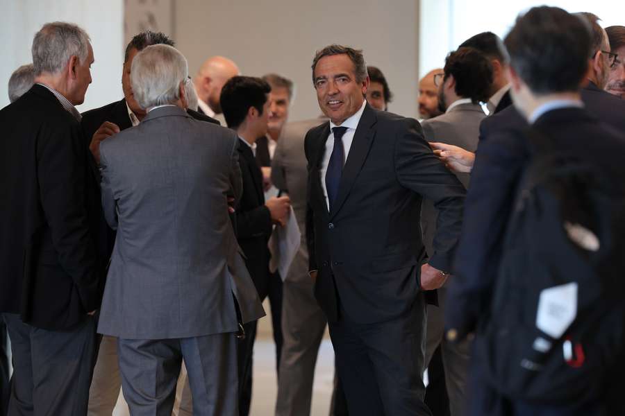 Reinaldo Teixeira, presidente da Liga Portugal Reinaldo Teixeira, presidente da Liga Portugal