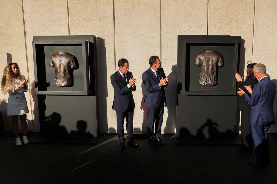 A homenagem da FPF a Diogo Jota e Jorge Costa