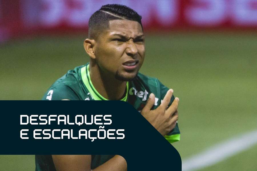 Com fratura no antebraço, Rony desfalca o Palmeiras contra o Fluminense