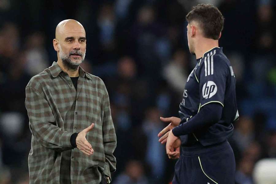 Guardiola po vypadnutí s Realom Madrid.