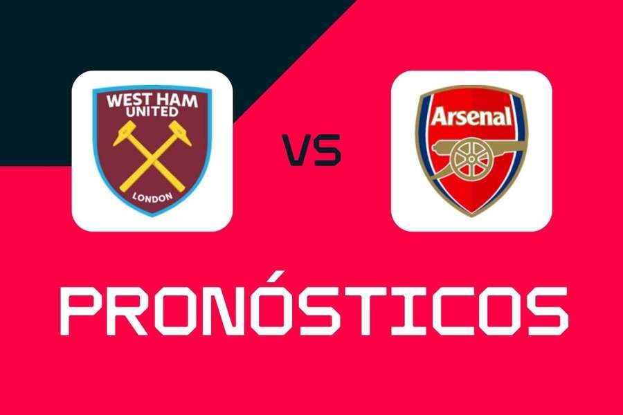 West Ham - Arsenal: Pronósticos, mejores apuestas y cuotas (Premier League)