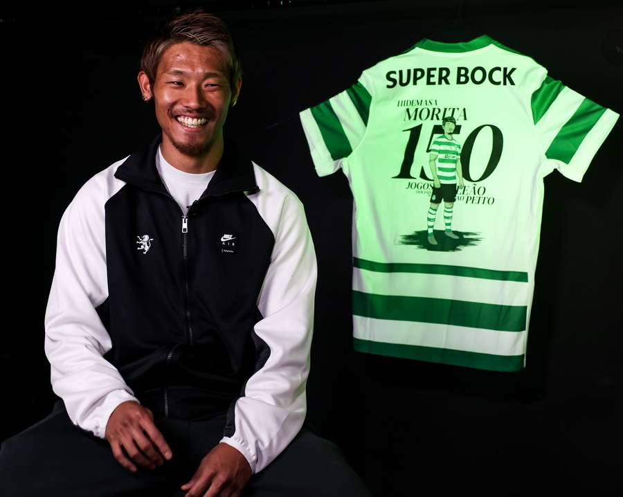 Morita cumpre a quarta temporada no Sporting