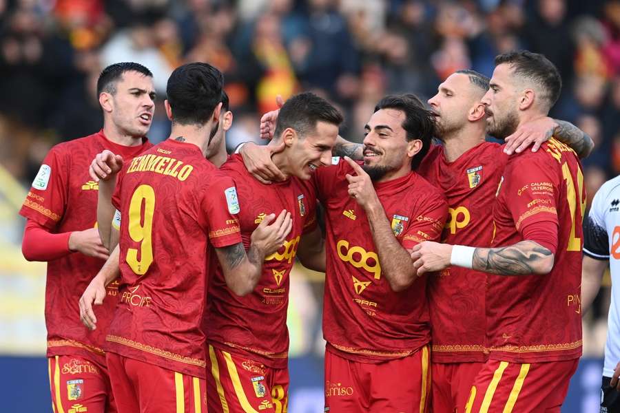 Il Catanzaro ha demolito il Cesena