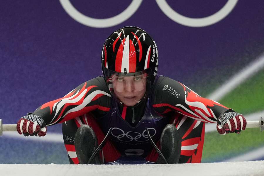 Lisa Schulte liegt in Lauerstellung