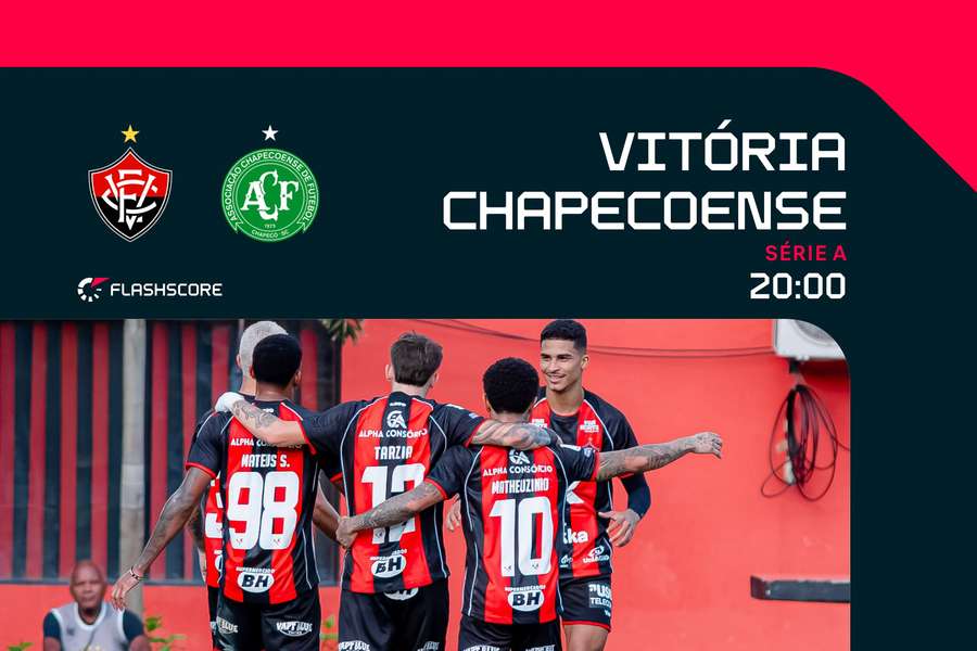 Vitória recebe a Chapecoense nesta quarta-feira (7), às 20h, no Barradão