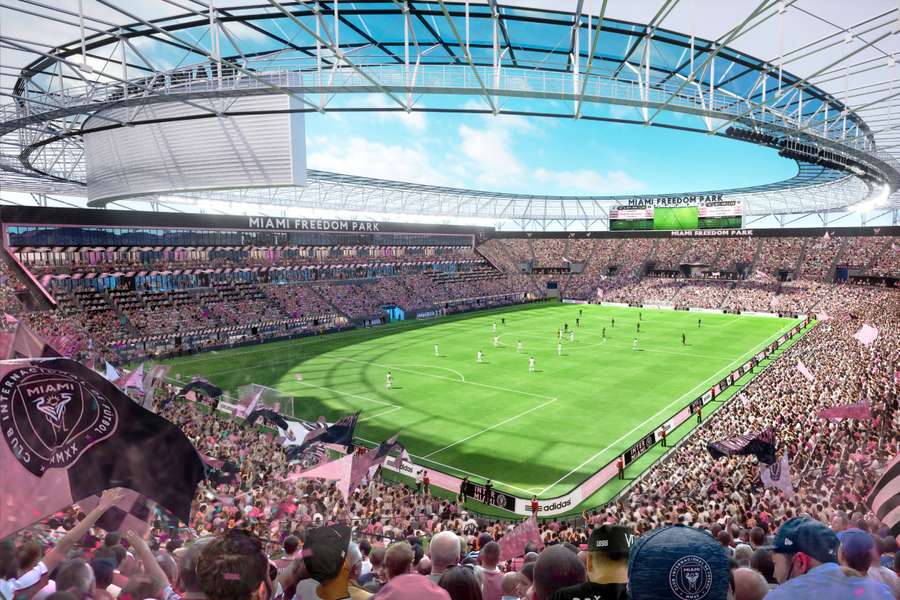 O projeto da nova arena na Flórida