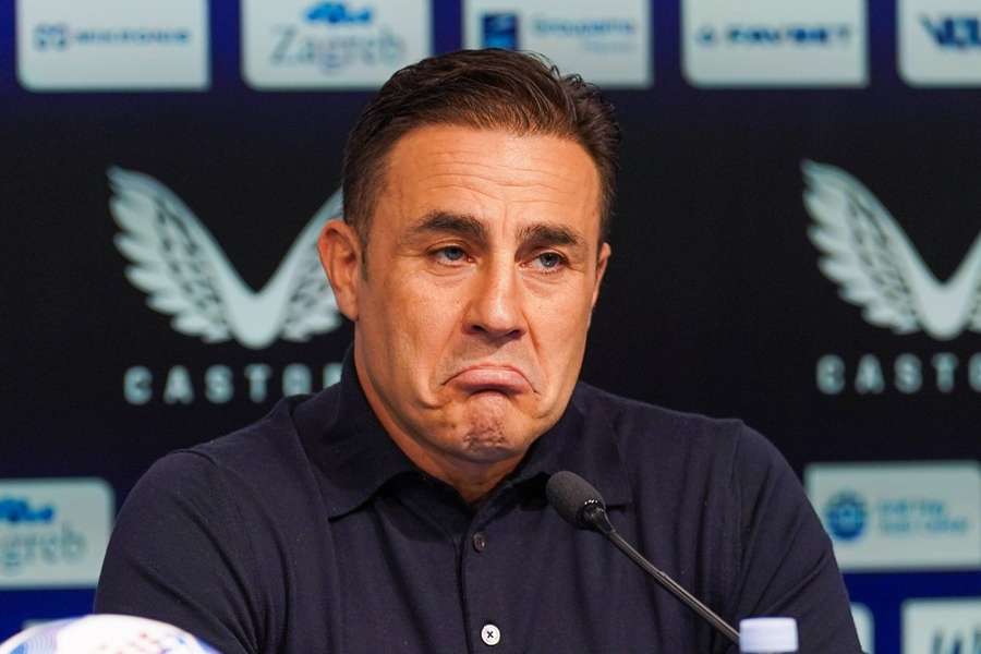 Fabio Cannavaro, resignado