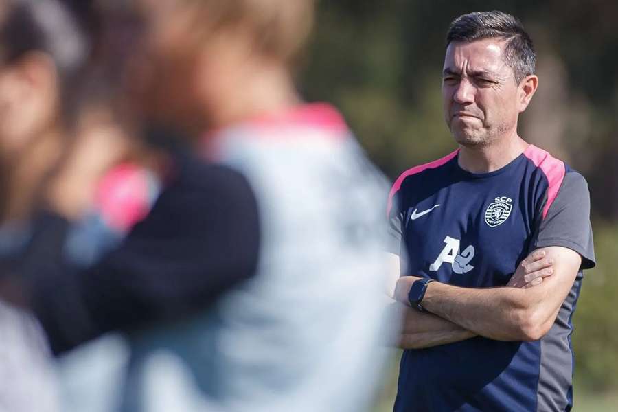Micael Sequeira, treinador do Sporting