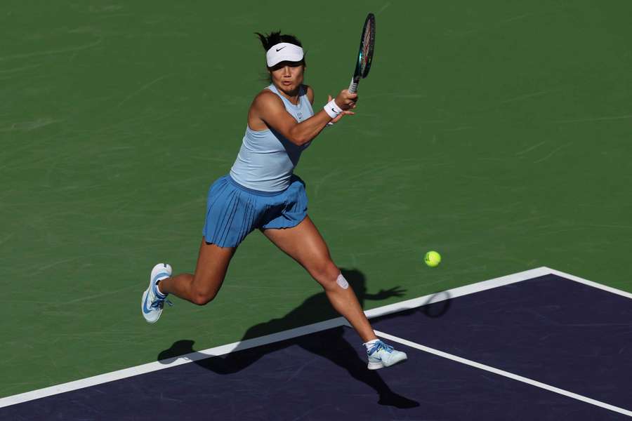 Raducanu sucumbe frente a Uchijima en Indian Wells.