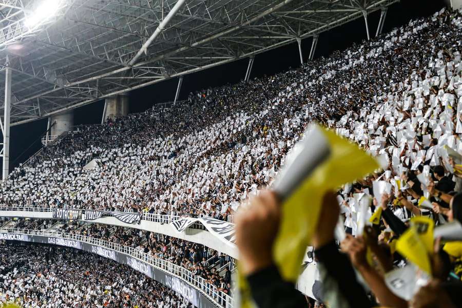 Botafogo contará com o apoio da sua torcida